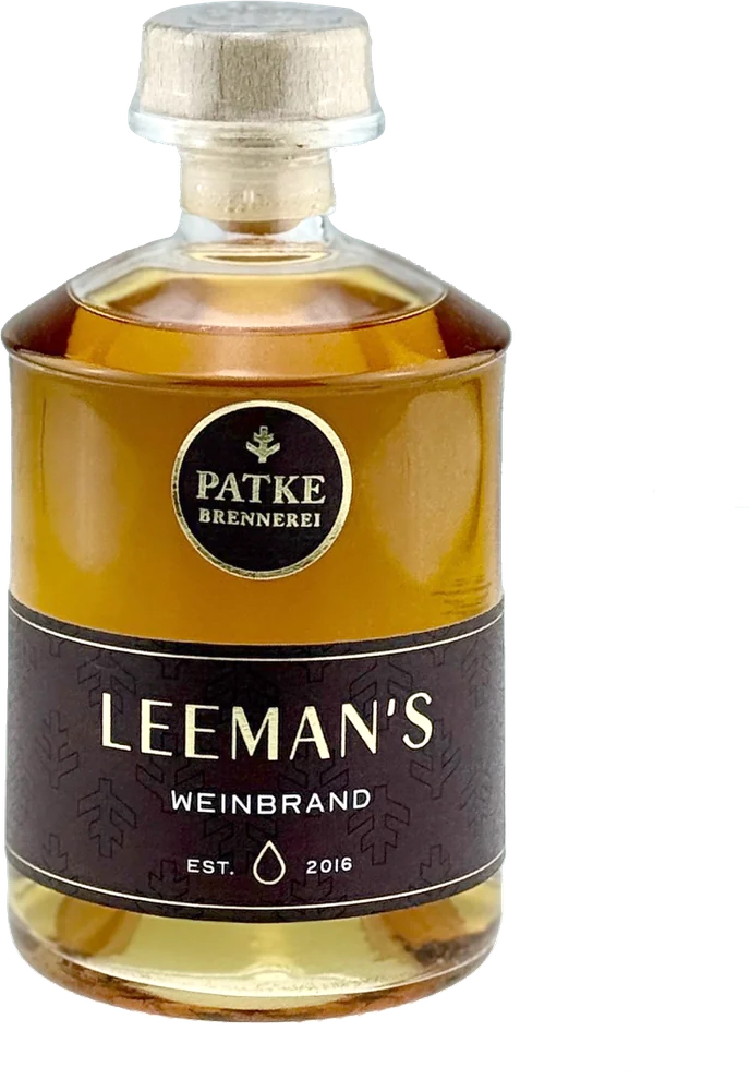 Flasche Leemann’s – Weinbrand im Holzfass gereift